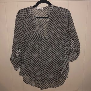 Black/white tunic